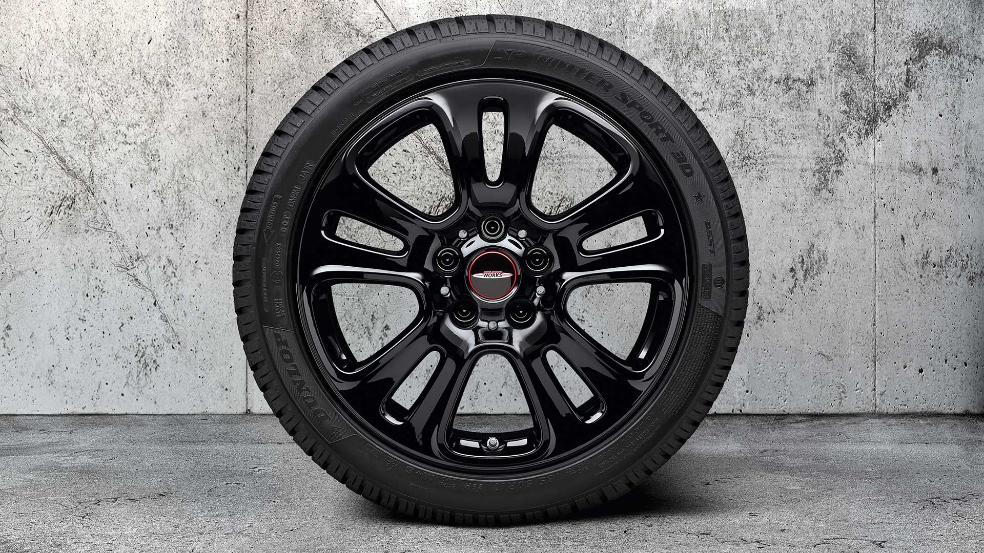 17" JCW Grip Spoke Rad – Jet Black – 510